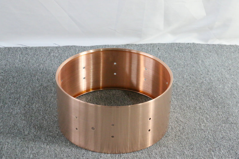 Snare drum copper shell